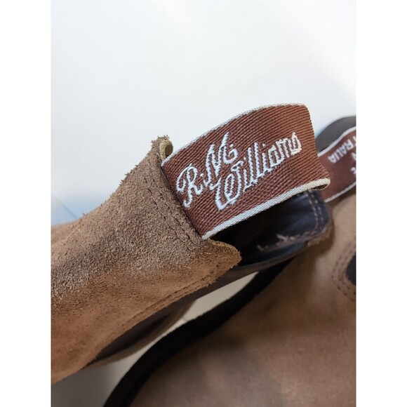 R.M. Williams Women's Lady Yearling Chestnut Brown Suede Leather Boots Size 10D - Picture 5 of 15